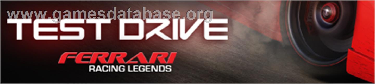 Test Drive: Ferrari - Microsoft Xbox 360 - Artwork - Banner