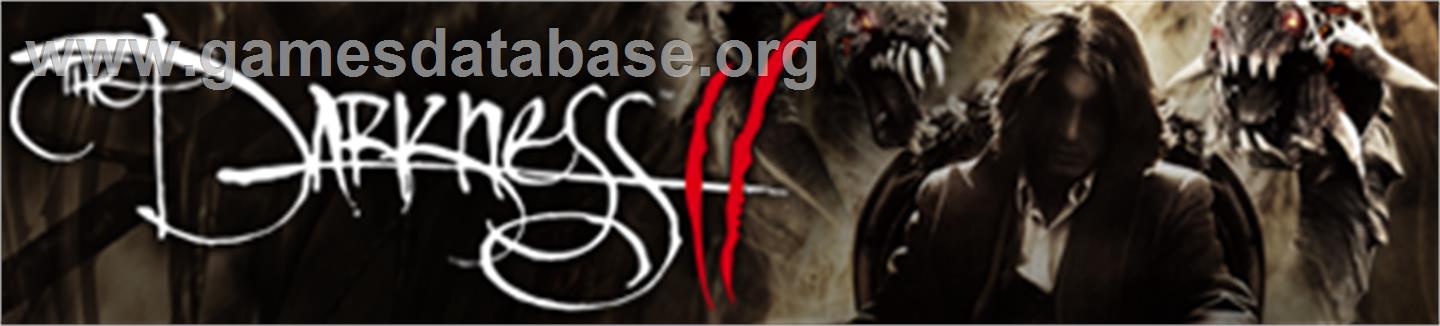 The Darkness II - Microsoft Xbox 360 - Artwork - Banner