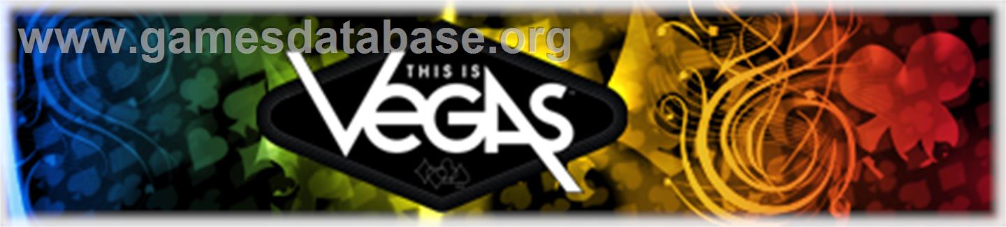 This is Vegas - Microsoft Xbox 360 - Artwork - Banner