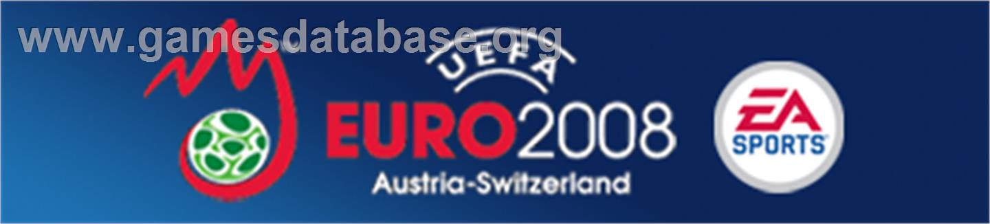 UEFA EURO 2008 - Microsoft Xbox 360 - Artwork - Banner