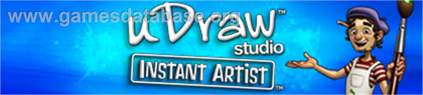 uDraw Studio: Instant Artist - Microsoft Xbox 360 - Artwork - Banner