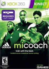 Box cover for Adidas Micoach on the Microsoft Xbox 360.
