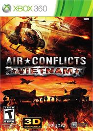 Box cover for Air Conflicts - Vietnam on the Microsoft Xbox 360.