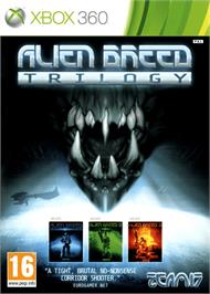 Box cover for Alien Breed Trilogy on the Microsoft Xbox 360.