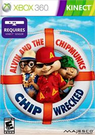 Box cover for Alvin and The Chipmunks: Chipwrecked on the Microsoft Xbox 360.