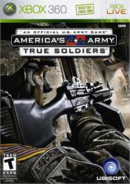 Box cover for America's Army - True Soldiers on the Microsoft Xbox 360.