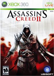 Box cover for Assassin's Creed 2 on the Microsoft Xbox 360.