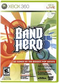 Box cover for Band Hero on the Microsoft Xbox 360.