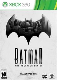 Box cover for Batman - The Telltale Series on the Microsoft Xbox 360.