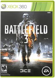 Box cover for Battlefield 3 on the Microsoft Xbox 360.