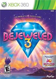 Box cover for Bejeweled 3 on the Microsoft Xbox 360.