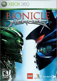 Box cover for Bionicle Heroes on the Microsoft Xbox 360.