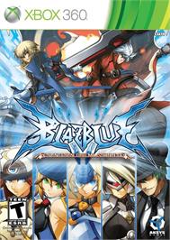 Box cover for Blazblue - Continuum Shift on the Microsoft Xbox 360.