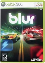 Box cover for Blur on the Microsoft Xbox 360.