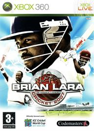 Box cover for Brian Lara International Cricket 2007 on the Microsoft Xbox 360.