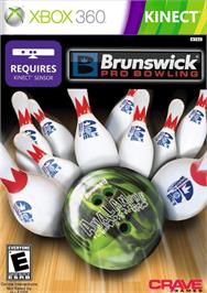 Box cover for Brunswick Pro Bowling on the Microsoft Xbox 360.