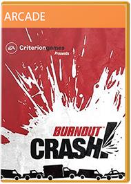 Box cover for Burnout Crash! on the Microsoft Xbox 360.