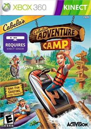 Box cover for Cabela's Adventure Camp on the Microsoft Xbox 360.