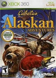 Box cover for Cabela's Alaskan Adventures on the Microsoft Xbox 360.