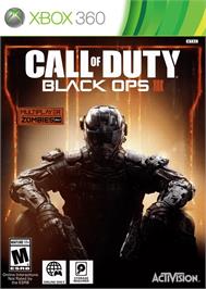 Box cover for Call Of Duty - Black Ops 3 on the Microsoft Xbox 360.