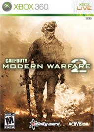 Box cover for Call Of Duty - Modern Warfare 2 on the Microsoft Xbox 360.