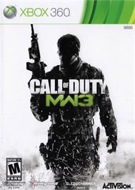 Box cover for Call Of Duty - Modern Warfare 3 on the Microsoft Xbox 360.