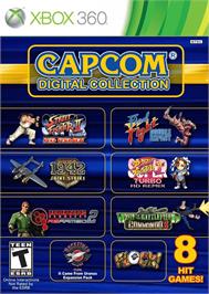 Box cover for Capcom Digital Collection on the Microsoft Xbox 360.