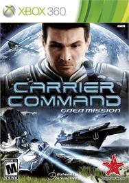 Box cover for Carrier Command - Gaea Mission on the Microsoft Xbox 360.