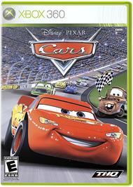 Box cover for Cars on the Microsoft Xbox 360.