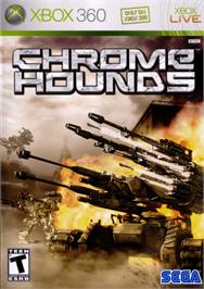 Box cover for Chrome Hounds on the Microsoft Xbox 360.
