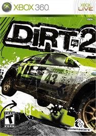 Box cover for Colin Mcrae - Dirt 2 on the Microsoft Xbox 360.