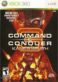 Box cover for Command And Conquer 3 - La Fureur De Kane on the Microsoft Xbox 360.