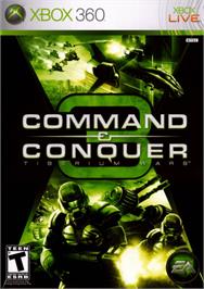 Box cover for Command And Conquer 3 - Les Guerres Du Tibérium on the Microsoft Xbox 360.