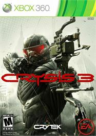Box cover for Crysis 3 on the Microsoft Xbox 360.