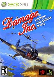 Box cover for Damage Inc. - Pacific Squadron WWII on the Microsoft Xbox 360.