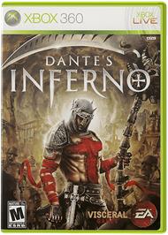 Box cover for Dante's Inferno on the Microsoft Xbox 360.