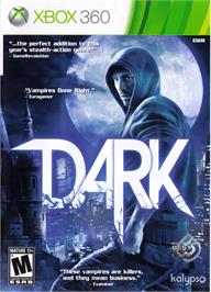 Box cover for Dark on the Microsoft Xbox 360.