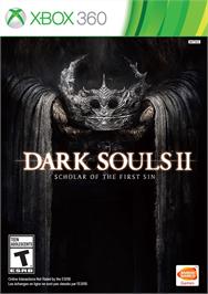 Box cover for Dark Souls 2 - Scholar Of The First Sin on the Microsoft Xbox 360.