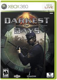 Box cover for Darkest Of Days on the Microsoft Xbox 360.