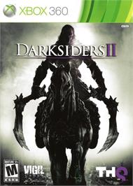Box cover for Darksiders 2 on the Microsoft Xbox 360.