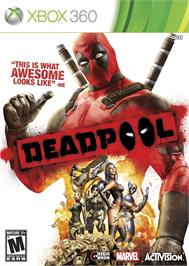 Box cover for Deadpool on the Microsoft Xbox 360.