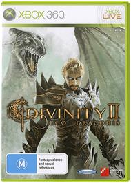 Box cover for Divinity II on the Microsoft Xbox 360.