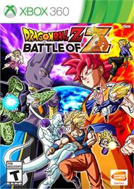 Box cover for Dragon Ball Z - Battle Of Z on the Microsoft Xbox 360.