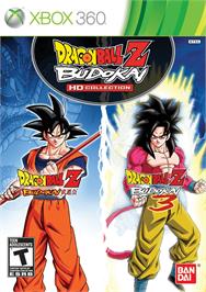 Box cover for Dragon Ball Z - Budokai Hd Collection on the Microsoft Xbox 360.