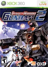 Box cover for Dynasty Warriors - Gundam 2 on the Microsoft Xbox 360.