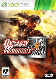 Box cover for Dynasty Warriors 8 on the Microsoft Xbox 360.
