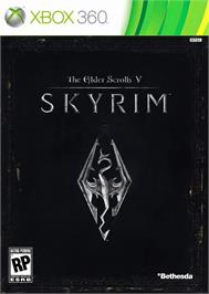 Box cover for Elder Scrolls 5 - Skyrim, The on the Microsoft Xbox 360.