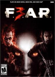 Box cover for F.E.A.R. 3 on the Microsoft Xbox 360.
