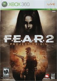 Box cover for F.e.a.r. 2 - Project Origin on the Microsoft Xbox 360.