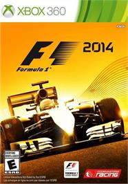 Box cover for F1 2014 on the Microsoft Xbox 360.